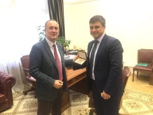 Prof. Dr. Hüseyin Özbey ve Prof. Dr. Dmitry Morozov, Moskova Devlet Duması