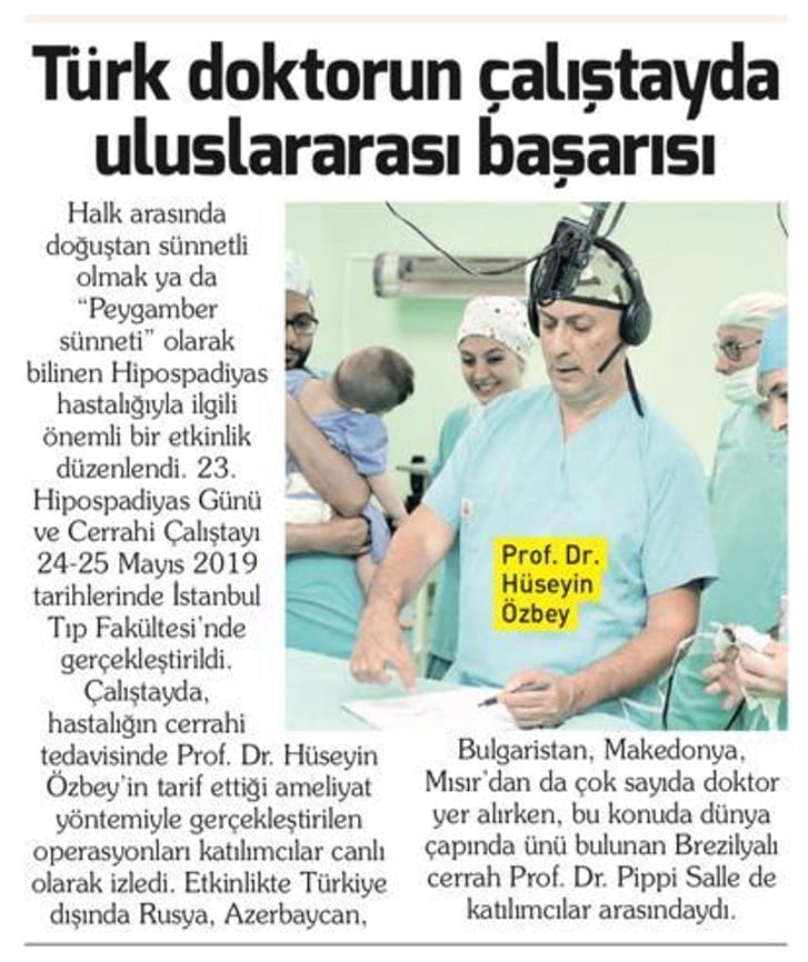 Prof. Dr. Hüseyin Özbey Basında Biz Görsel 1